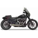 Bassani Xhaust 2-Into-1 Ripper Short Exhaust System - Stainless Steel - 49-State 1S73Sse