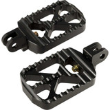 JOKER MACHINE 086464B Bear Claw Footpegs - Black - Triumph 08-646-4B