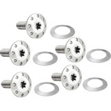 ARLEN NESS 300905 Bolt Kit - Holeshot/Front/Floating/Brake Rotor - Spoke Mount - Polished - 5 Pack 300-905