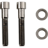 DRAG SPECIALTIES 2401-1029 Drag Specialties Bolt Kit - Starter - Black/Chrome - Smooth - M8