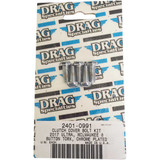 DRAG SPECIALTIES 2401-0991 Drag Specialties Bolt Kit - Clutch - Torx - Chrome - M8