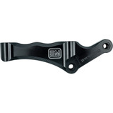 Brake Caliper Bracket Radial Mount - Black - 12.5-13" Sp061