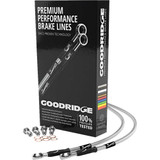 GOODRIDGE HD00572RCCL Brake Hose Kit - Rear - Flh/Flt '97-'07 Hd0057-2Rc-Cl