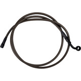 Brake Line - Upper - Carbon Coat W/ Black Fittings - +6" 254-30-51133-6