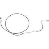 Drag Specialties Brake Line - +10" - Stainless Steel - Abs