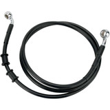 DRAG SPECIALTIES 1741-2897 Drag Specialties Brake Line - Front - Black - +6" - Fxdb '08-'17
