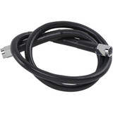 Drag Specialties Universal Brake Line - Black - 24"