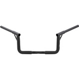 BURLY BRAND B127007TB Burly Brand Handlebar - Louie B - 8" - Textured Black B12-7007Tb