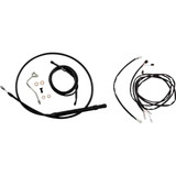 BURLY BRAND B301308 Burly Brand Touring Model Control Kit - Gorilla Ape Hanger - 14" - Black B30-1308