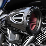 PERFORMANCE MACHINE (PM) 02062160SMB C4 Series Air Cleaner Kit - Black Ops - M8 0206-2160-Smb