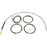 Cable Kit - 12" - 14" Handlebars - Black La-8059Kt3-13B Cable Kit - 12" - 14" Handlebars - Black La-8059Kt3-13B