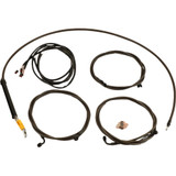 Cable Kit - Stock Handlebars - Midnight La-8059Kt3-08M Cable Kit - Stock Handlebars - Midnight La-8059Kt3-08M