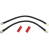 Drag Specialties Black Battery Cable Set - '04-'09 Xl Drag Specialties Black Battery Cable Set - '04-'09 Xl