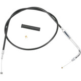 Drag Specialties Black Vinyl Throttle Cable - 34-1/2" Drag Specialties Black Vinyl Throttle Cable - 34-1/2"