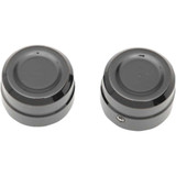 DRAG SPECIALTIES 0214-0831 Drag Specialties Axle Cap - Front - Black