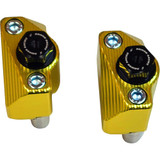 DRIVEN RACING DRCAX206GD Captive Axle Block - Gold - Grom Drcax-206Gd