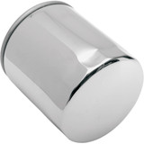 Drag Specialties Oil Filter - Chrome - Twin Cam/M8