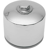 DRAG SPECIALTIES 0712-0006 Drag Specialties Magnetic Ring Oil Filter With Nut - Chrome - 2-1/4"