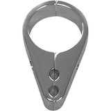 DRAG SPECIALTIES 0658-0037 Drag Specialties Cable Clamp - Dual Throttle/Idle - 1-1/8" - Chrome