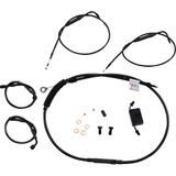 BURLY BRAND B301270 Burly Brand Extended Handlebar Cable And Brake Line Kit For Sportsters With Abs - Clubman Handlebars B30-1270