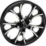 COASTAL MOTO 3DLGO213BCABST Coastal Moto Wheel - Largo 3D - Front - Dual Disc/With Abs - Black Cut - 21X3.5 3D-Lgo213Bcabst