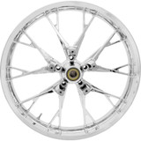 COASTAL MOTO 3DMAR213CHABST Coastal Moto Wheel - Marlin - Front - Dual Disc/With Abs - Chrome - 21X3.5 3D-Mar213Chabst