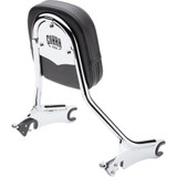 Cobra Backrest - Tall - Chrome - Chieftain 502-2005