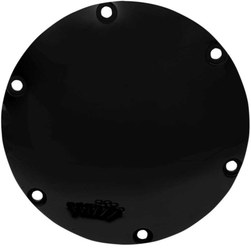 DRAG SPECIALTIES 1107-0287 Drag Specialties Derby Cover - Gloss Black - '04-'22 Xl
