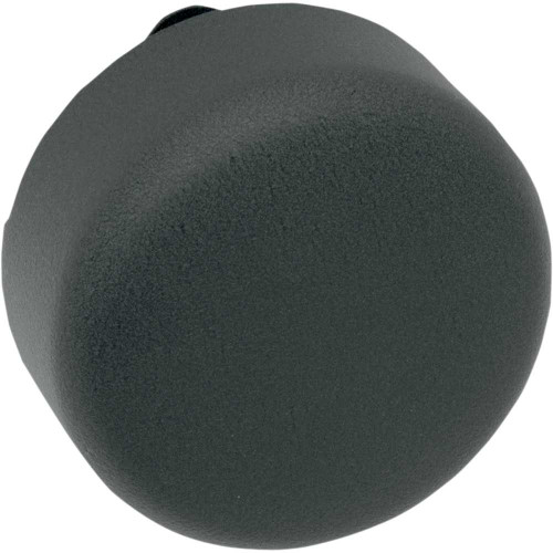 DRAG SPECIALTIES 2107-0046 Drag Specialties Round Horn Cover - Black Wrinkle