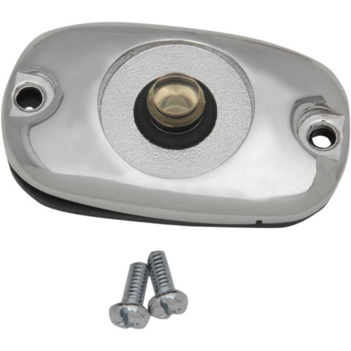 DRAG SPECIALTIES 1731-0542 Drag Specialties Rear Master Cylinder Cover - Chrome