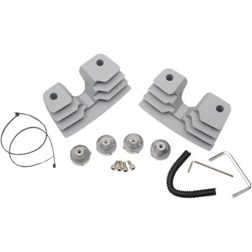 Drag Specialties Spark Plug Cover - Silver - Twin Cam