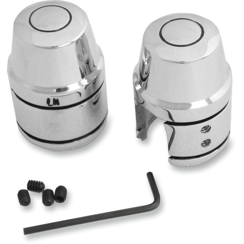 Drag Specialties Upper Shock Bolt/Stud Cover - Chrome - '86-'20 Xl