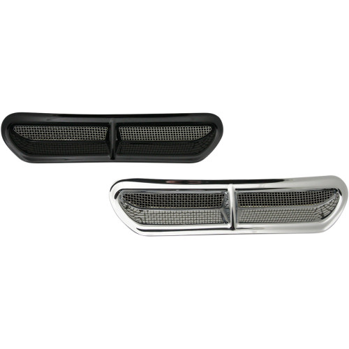 Custom Dynamics Fairing Vent Cover - Chrome Hd-Vent-Inser-C Custom Dynamics Fairing Vent Cover - Chrome Hd-Vent-Inser-C