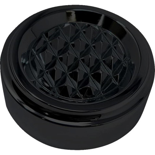 Covingtons Dipstick Cover - Diamondback - Black - Touring/Trike C3086-B