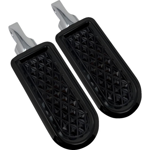 Covingtons Footpegs - Diamondback - Black C3043-B