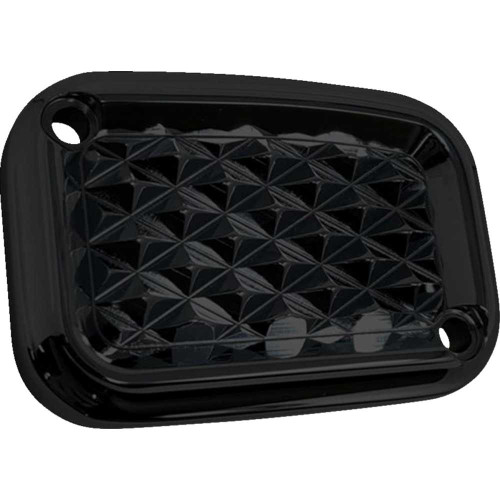 COVINGTONS C3078B Covingtons Master Cylinder Lid - Clutch - Diamondback - Black C3078-B
