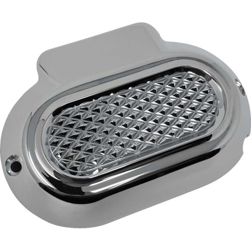 COVINGTONS C3065C Covingtons Transmission Side Cover - Diamondback - Chrome C3065-C