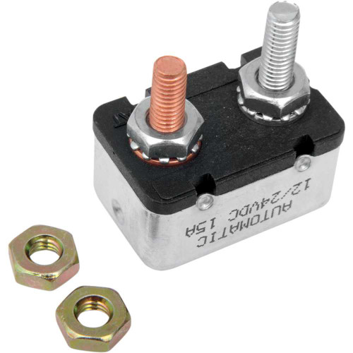 DRAG SPECIALTIES DS-325648 Drag Specialties Circuit Breaker - 15A - Harley Davidson