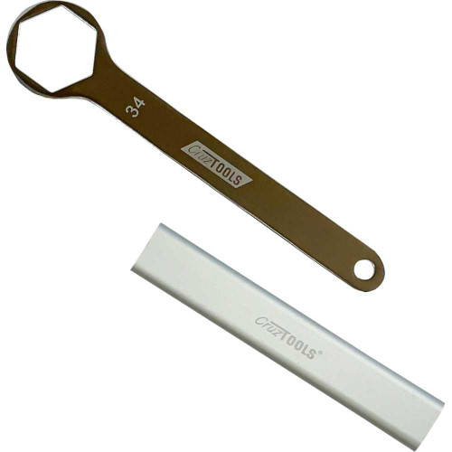 CRUZTOOLS AW34X Cruztools Axle Wrench W/Extension Handle - Bmw Aw34X