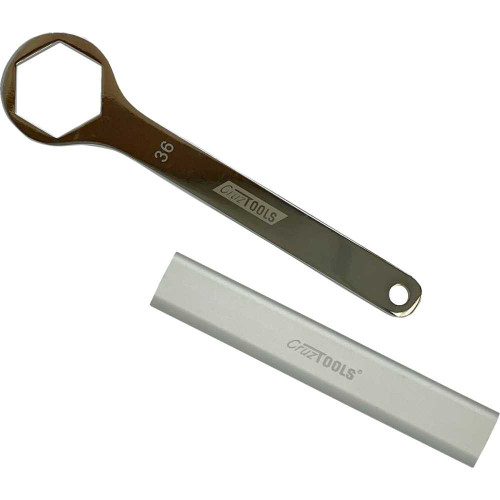 CRUZTOOLS AW36X Cruztools Axle Wrench W/Extension Handle - For Rear Axle Nut - Harley-Davidson Aw36X