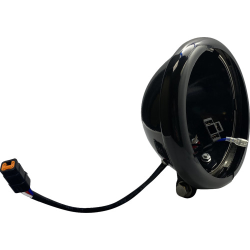 Custom Dynamics Headlight Bucket - 5-3/4" - Black Cd-18St-Bucket