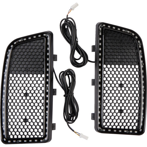 Custom Dynamics Led Light Inserts - Lower Fairing - Amber Cd-Lf-Aa-B