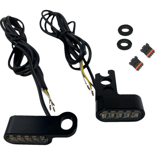 Custom Dynamics Mirror Turn Signals Cd-Mmts-Aw-B