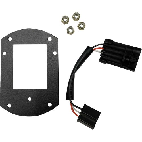 CUSTOM DYNAMICS CDLRSTHLKIT Custom Dynamics Mounting Kit - Headlight - Satin Black - Fxlrst Cd-Lrst-Hl-Kit