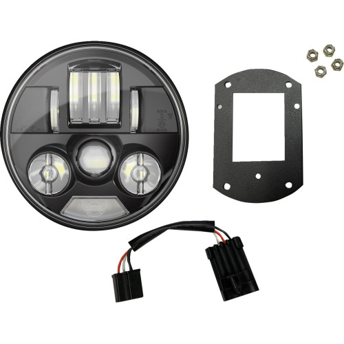Custom Dynamics Probeam Headlight Kit - 5-3/4" - Black - Fxlrst/Fxrst Pb-Lrst-B