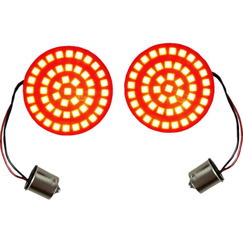 CUSTOM DYNAMICS GEN4R1156 Custom Dynamics Turn Signal Insert - Led - Red - 1156 Gen-4-R-1156