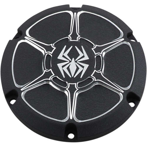 REKLUSE RMS0515002 Rekluse Derby Cover - Wrinkle Black - Sportster Rms-0515002