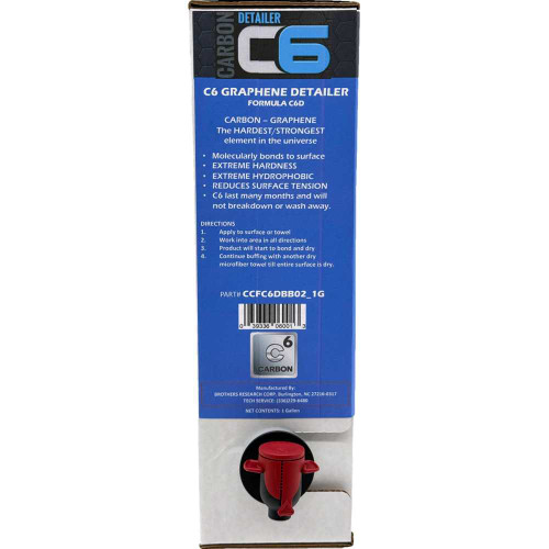 CYCLE CARE FORMULAS CCFC6DBB02_1G Cycle Care Formulas C6 Detailer - Bag In Box - 1 U.S. Gal. Ccfc6Dbb02_1G