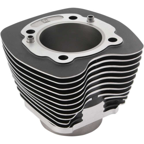 DRAG SPECIALTIES 0931-0710 Drag Specialties Cylinder - Tc88 - 3.75" - Black - Highlighted Fins