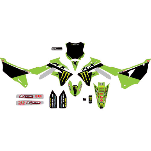 D'COR VISUALS 2020663 D'Cor Visuals Graphic Kit - '23 Monster Energy 20-20-663